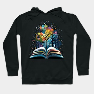 Winter And Book Hoodie